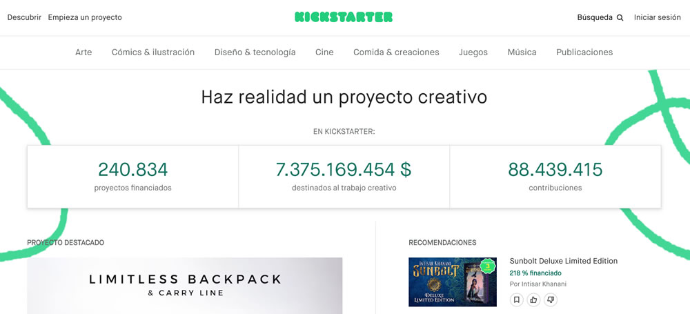 ¿Qué es Kickstarter? y ¿Para quién?