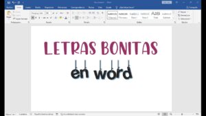 Agrega fuentes de máquina de escribir en Word