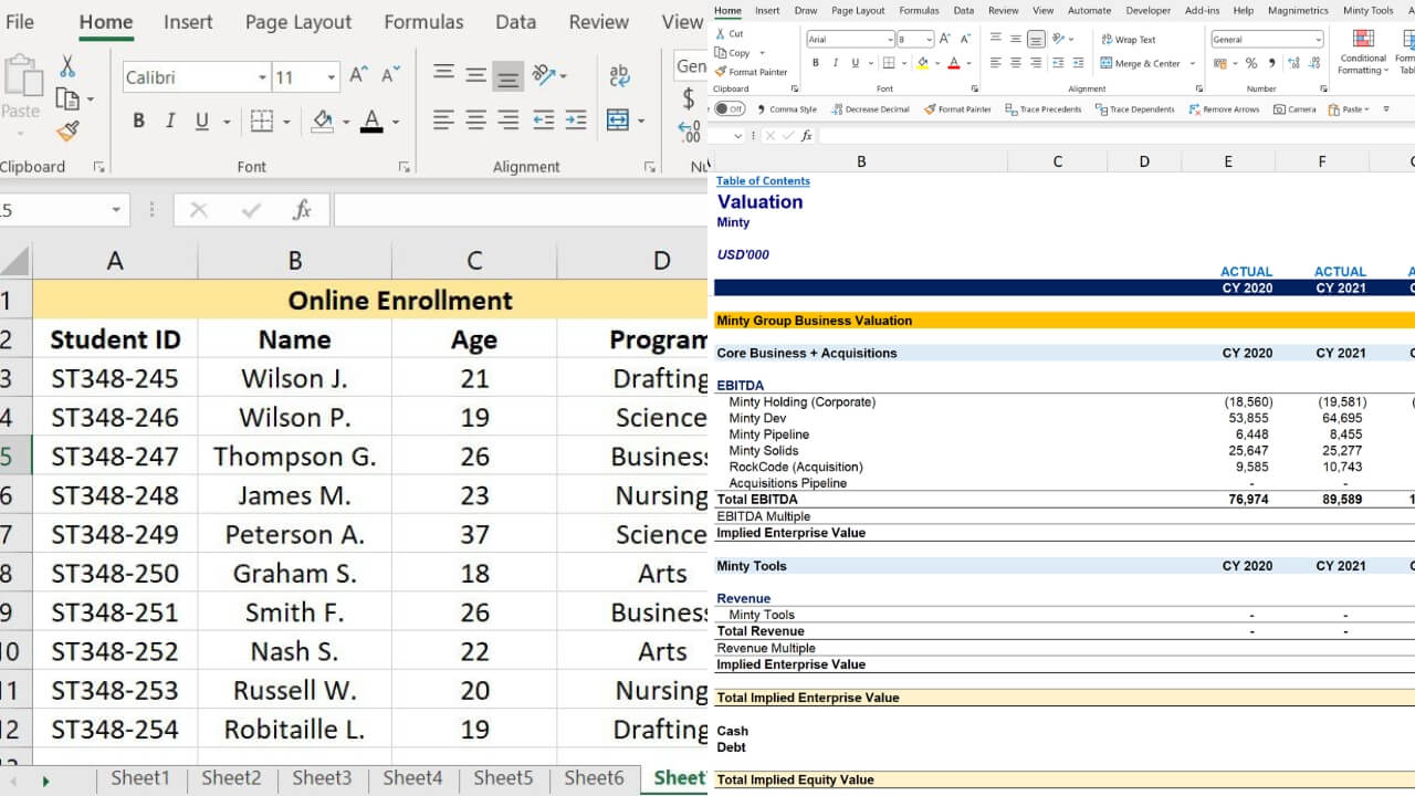 Excel Flexibilidad y Versatilidad
