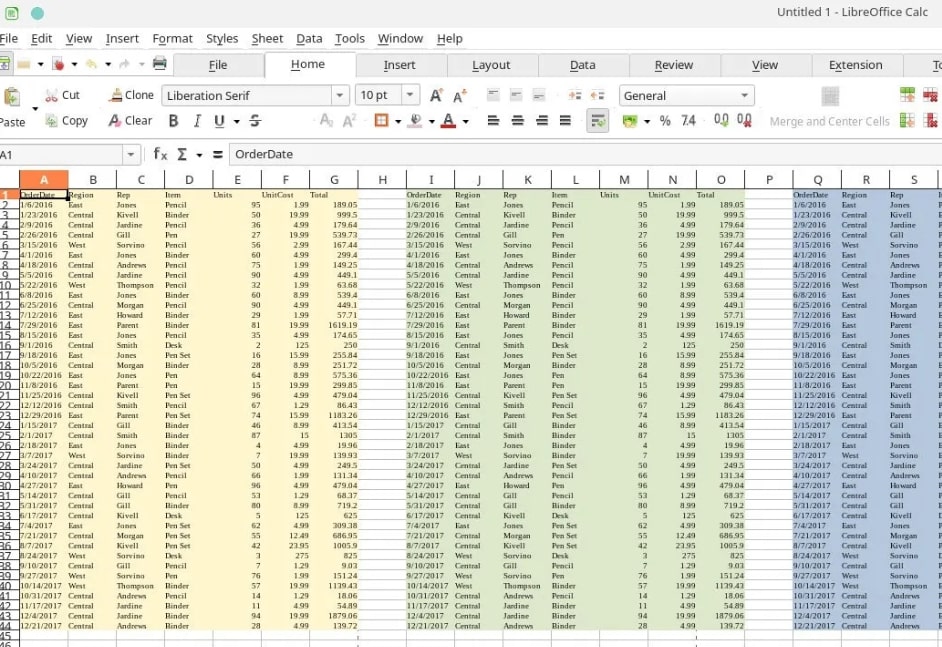 LibreOffice Calc